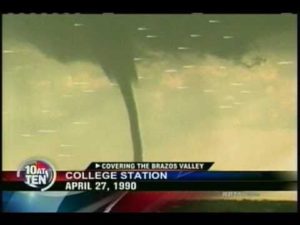 College Station tornado