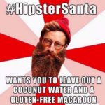 hipster santa