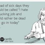 sick days meme